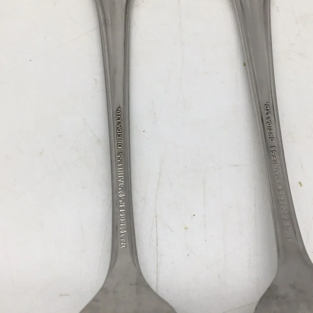 1881 Rogers Oneida BITTERSWEET REPOSE Set Of 8 Dinner Forks Teaspoon Knife Salad